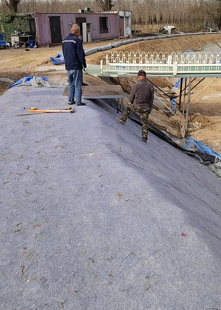 Fish Pond Protection Concrete Blanket